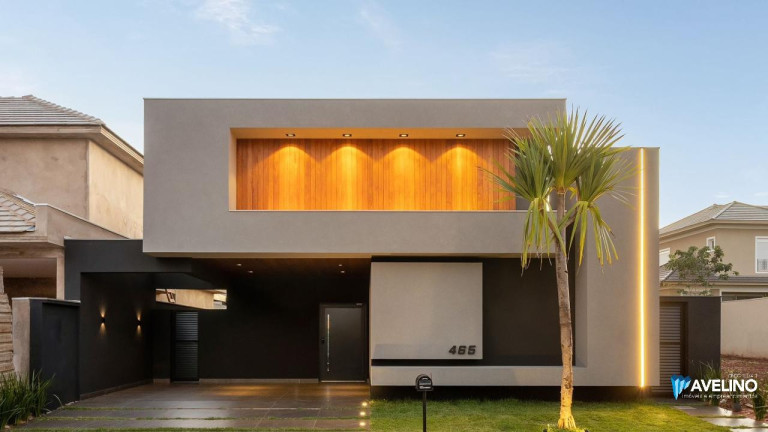 Casa de Condomínio com 3 Quartos à Venda, 201 m² em Residencial Alphaville Iv - Campo Grande