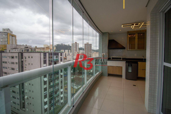 Imagem Apartamento com 3 Quartos à Venda, 104 m² em Gonzaga - Santos