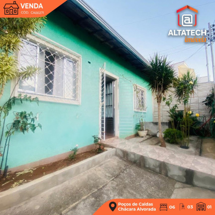 Casa com 6 Quartos à Venda, 300 m² em Chácara Alvorada - Poços De Caldas