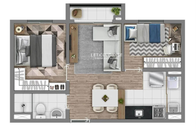 Imagem Apartamento com 1 Quarto à Venda, 38 m² em Jardim Norma - São Paulo