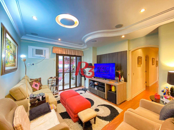 Imagem Apartamento com 4 Quartos à Venda ou Locação, 294 m² em Boqueirão - Santos