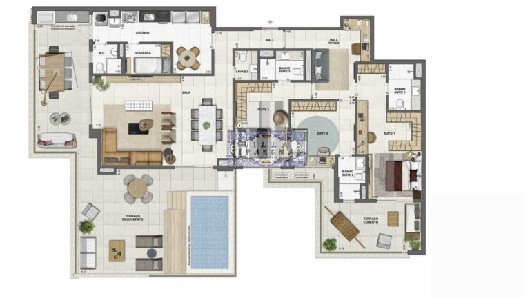Imagem Cobertura com 3 Quartos à Venda, 235 m² em Botafogo - Rio De Janeiro Imagem Cobertura com 3 Quartos à Venda, 235 m² em Botafogo - Rio De Janeiro