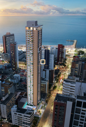 Apartamento com 1 Quarto à Venda, 40 m² em Meireles - Fortaleza