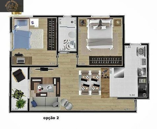 Imagem Apartamento com 2 Quartos à Venda, 60 m² em Demarchi - São Bernardo Do Campo Imagem Apartamento com 2 Quartos à Venda, 60 m² em Demarchi - São Bernardo Do Campo