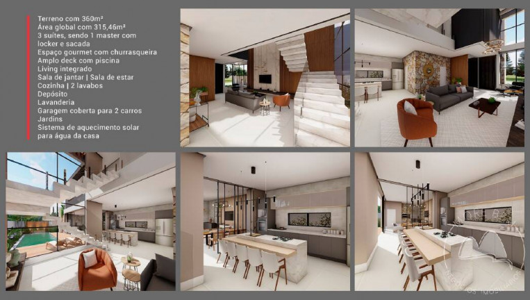 Imagem Casa com 3 Quartos à Venda, em Balneário Perequê - Porto Belo Imagem Casa com 3 Quartos à Venda, em Balneário Perequê - Porto Belo