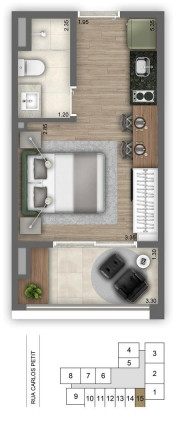 Imagem Kitnet com 1 Quarto à Venda, 36 m² em Vila Mariana - São Paulo Imagem Kitnet com 1 Quarto à Venda, 36 m² em Vila Mariana - São Paulo