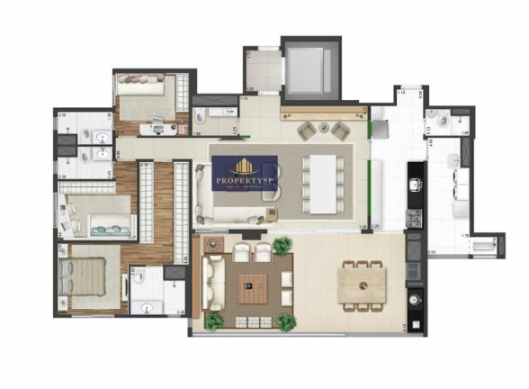 Imagem Apartamento com 4 Quartos à Venda, 173 m² em Vila Leopoldina - São Paulo