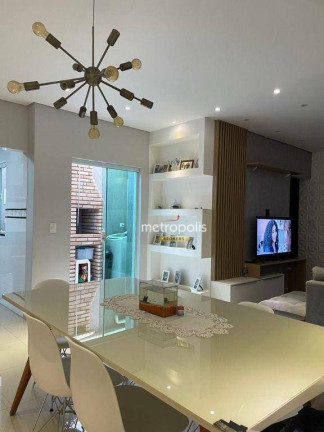 Apartamento com 3 Quartos à Venda, 90 m² em Campestre - Santo André