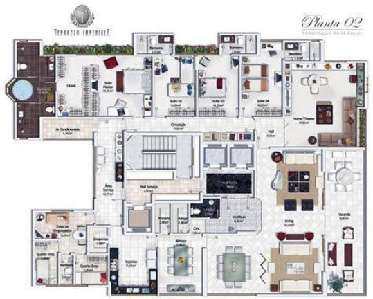 Imagem Apartamento com 4 Quartos à Venda, 386 m² em Horto Florestal - Salvador