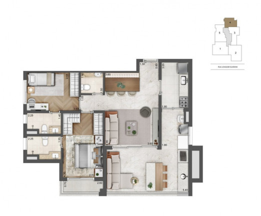 Imagem Apartamento com 3 Quartos à Venda, 168 m² em Brooklin - São Paulo Imagem Apartamento com 3 Quartos à Venda, 168 m² em Brooklin - São Paulo