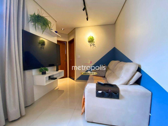 Imagem Cobertura com 2 Quartos à Venda, 96 m² em Santa Maria - Santo André Imagem Cobertura com 2 Quartos à Venda, 96 m² em Santa Maria - Santo André