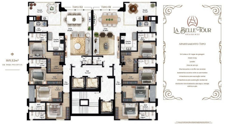 Imagem Apartamento com 4 Quartos à Venda, 169 m² em Centro - Balneário Camboriú Imagem Apartamento com 4 Quartos à Venda, 169 m² em Centro - Balneário Camboriú