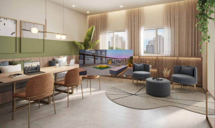 Imagem Apartamento com 1 Quarto à Venda, 32 m² em Vila Dom Pedro Ii - São Paulo