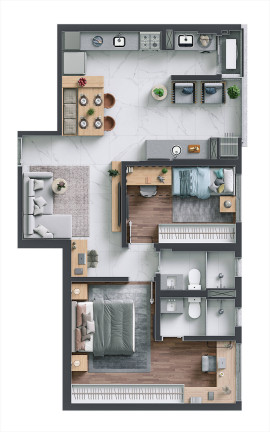 Imagem Apartamento com 2 Quartos à Venda, 71 m² em Jardim Das Colinas - São José Dos Campos Imagem Apartamento com 2 Quartos à Venda, 71 m² em Jardim Das Colinas - São José Dos Campos