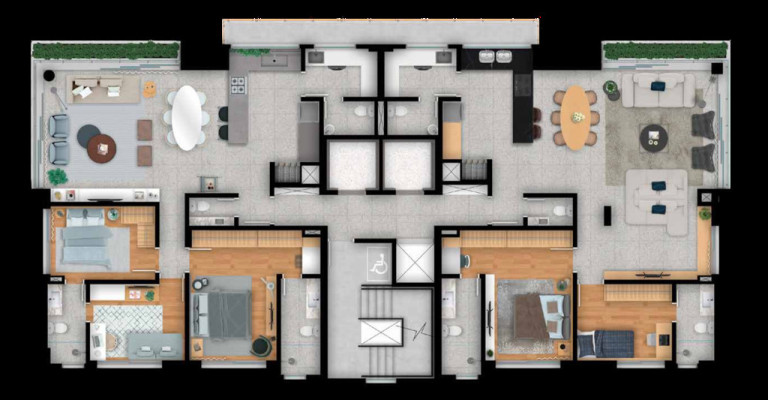 Imagem Apartamento com 3 Quartos à Venda, 123 m² em Mont Serrat - Porto Alegre