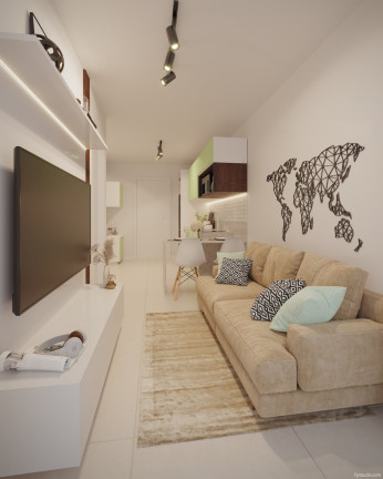 Imagem Apartamento com 1 Quarto à Venda, 63 m² em Portão - Curitiba