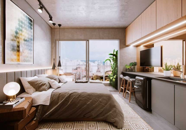 Imagem Studio com 1 Quarto à Venda, 24 m² em Consolação - São Paulo Imagem Studio com 1 Quarto à Venda, 24 m² em Consolação - São Paulo