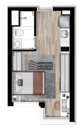 Imagem Imóvel com 1 Quarto à Venda, 23 m² em Perdizes - São Paulo Imagem Imóvel com 1 Quarto à Venda, 23 m² em Perdizes - São Paulo
