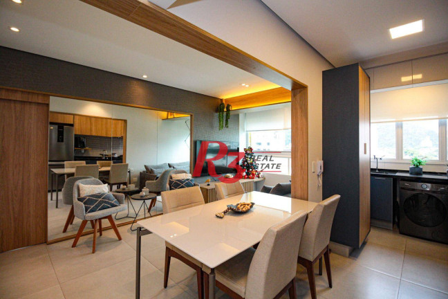 Imagem Apartamento com 2 Quartos à Venda, 73 m² em Campo Grande - Santos
