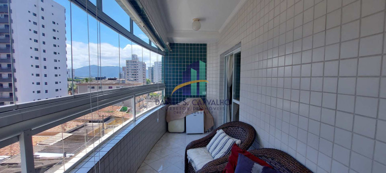 Imagem Apartamento com 3 Quartos à Venda, 130 m² em Guilhermina - Praia Grande