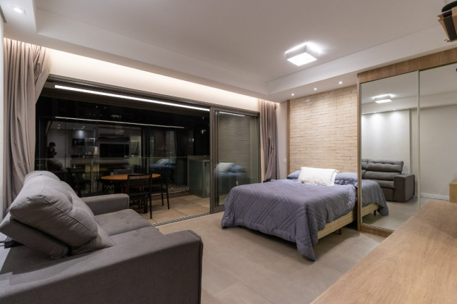 Imagem Apartamento com 1 Quarto à Venda, 40 m² em Brooklin Paulista - São Paulo