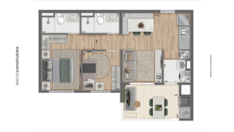 Imagem Apartamento com 3 Quartos à Venda, 69 m² em Vila Guilhermina - São Paulo Imagem Apartamento com 3 Quartos à Venda, 69 m² em Vila Guilhermina - São Paulo