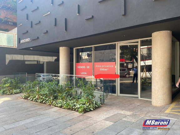 Loja para Alugar, 389 m² em Pinheiros - São Paulo