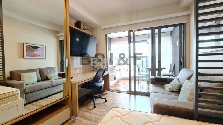 Imagem Apartamento com 1 Quarto para Alugar, 25 m² em Indianópolis - São Paulo Imagem Apartamento com 1 Quarto para Alugar, 25 m² em Indianópolis - São Paulo