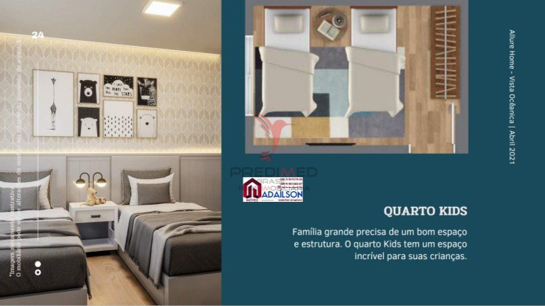Imagem Apartamento com 2 Quartos à Venda, 76 m² em Barreiros - São José