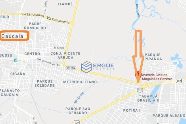 Imagem Terreno à Venda ou Locação, 14.040 m² em Tabapuá - Caucaia Imagem Terreno à Venda ou Locação, 14.040 m² em Tabapuá - Caucaia