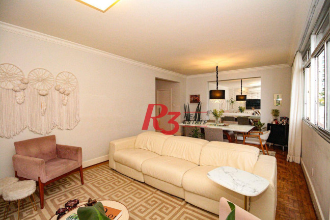 Imagem Apartamento com 3 Quartos à Venda, 125 m² em José Menino - Santos