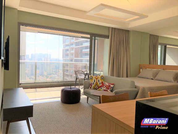 Imagem Apartamento com 1 Quarto à Venda, 44 m² em Brooklin Paulista - São Paulo Imagem Apartamento com 1 Quarto à Venda, 44 m² em Brooklin Paulista - São Paulo