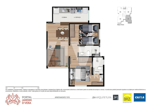 Imagem Apartamento com 1 Quarto à Venda, 53 m² em Ponte Alta - Extrema Imagem Apartamento com 1 Quarto à Venda, 53 m² em Ponte Alta - Extrema