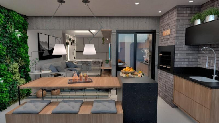 Imagem Apartamento com 2 Quartos à Venda, 83 m² em Canto Do Forte - Praia Grande