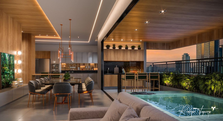 Imagem Apartamento com 3 Quartos à Venda, 175 m² em Setor Bueno - Goiânia