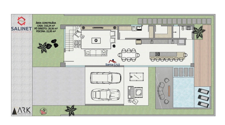 Imagem Sobrado com 3 Quartos à Venda, 377 m² em Jardim Dourado - Porto Belo