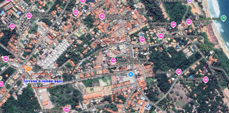 Terreno à Venda,  em Frente Para O Anel Viário De Pipa - Tibau Do Sul
