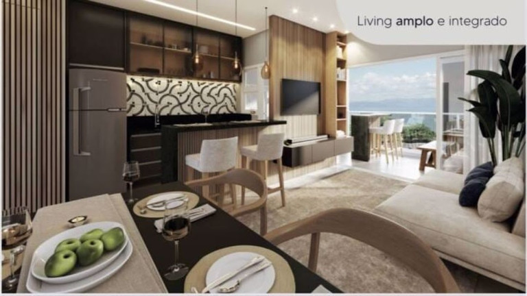 Apartamento com 2 Quartos à Venda, 61 m² em Praia Grande - Ubatuba