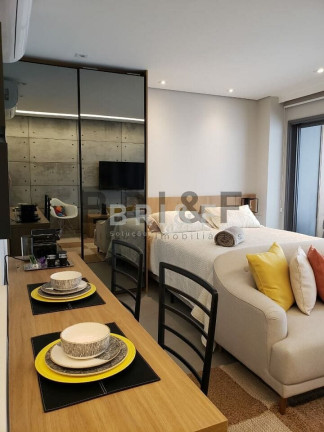 Imagem Apartamento com 1 Quarto para Alugar, 45 m² em Brooklin - São Paulo