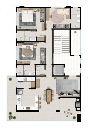 Imagem Apartamento com 2 Quartos à Venda, 77 m² em Armação - Penha