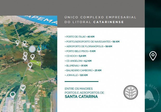Imagem Terreno à Venda, 1.000 m² em Balneário Perequê - Porto Belo Imagem Terreno à Venda, 1.000 m² em Balneário Perequê - Porto Belo