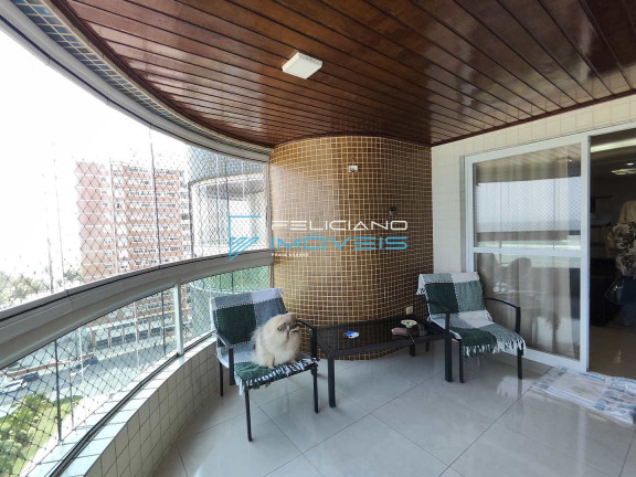 Imagem Apartamento com 3 Quartos para Alugar, 136 m² em Guilhermina - Praia Grande