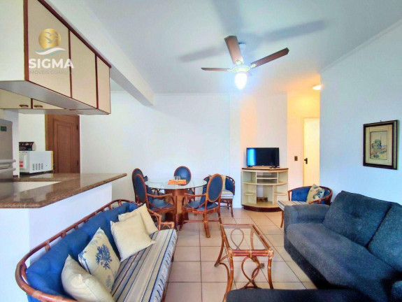 Apartamento com 2 Quartos à Venda, 60 m² em Pitangueiras - Guarujá