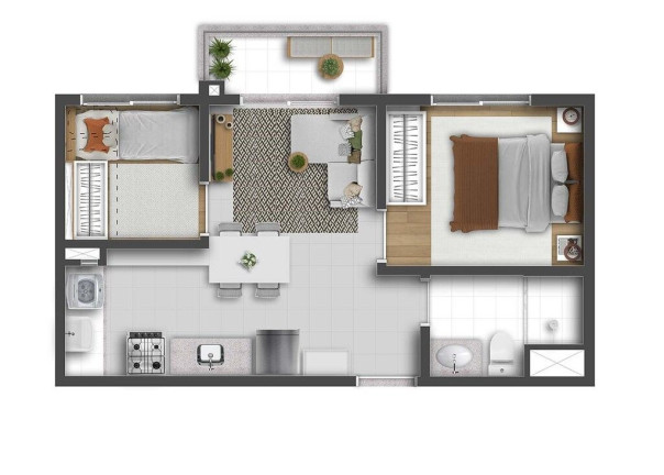 Imagem Apartamento com 2 Quartos à Venda, 37 m² em Picanço - Guarulhos Imagem Apartamento com 2 Quartos à Venda, 37 m² em Picanço - Guarulhos