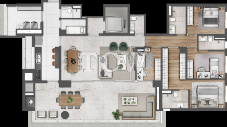 Imagem Apartamento com 4 Quartos à Venda, 224 m² em Brooklin Paulista - São Paulo Imagem Apartamento com 4 Quartos à Venda, 224 m² em Brooklin Paulista - São Paulo