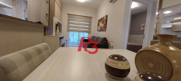 Imagem Apartamento com 1 Quarto para Alugar, 50 m² em Gonzaga - Santos Imagem Apartamento com 1 Quarto para Alugar, 50 m² em Gonzaga - Santos