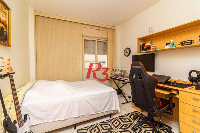 Imagem Apartamento com 3 Quartos à Venda, 115 m² em José Menino - Santos
