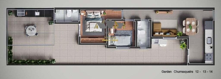 Imagem Apartamento com 2 Quartos à Venda, 94 m² em Campestre - Santo André Imagem Apartamento com 2 Quartos à Venda, 94 m² em Campestre - Santo André
