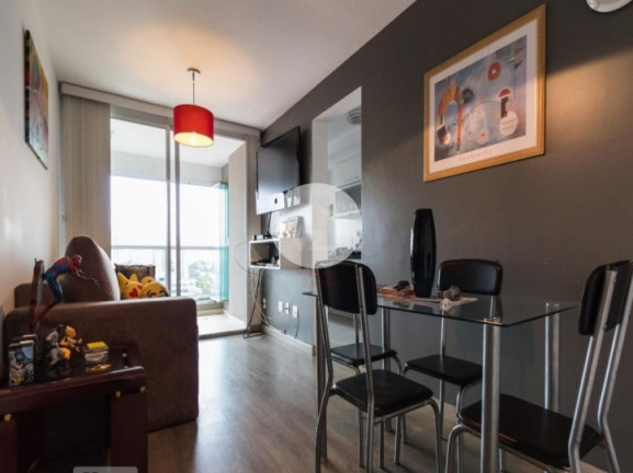 Apartamento com 1 Quarto para Alugar, 45 m² em Brooklin Paulista - São Paulo