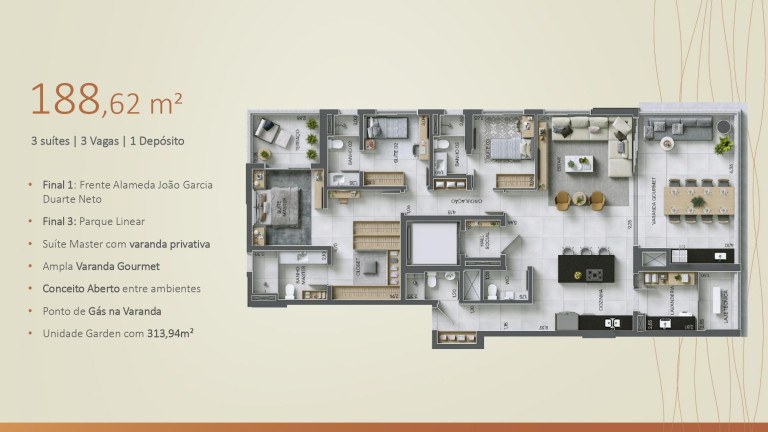 Imagem Imóvel com 3 Quartos à Venda, 188 m² em Ilhas Do Sul - Ribeirão Preto Imagem Imóvel com 3 Quartos à Venda, 188 m² em Ilhas Do Sul - Ribeirão Preto